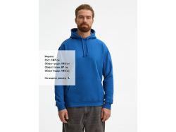 Худи унисекс Condor, ярко-синее