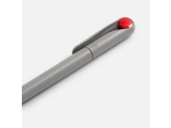 Ручка шариковая Prodir DS1 TMM Dot, серая с красным