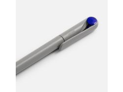Ручка шариковая Prodir DS1 TMM Dot, серая с синим
