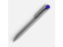 Ручка шариковая Prodir DS1 TMM Dot, серая с синим