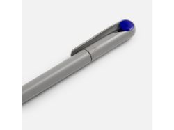 Ручка шариковая Prodir DS1 TMM Dot, серая с синим