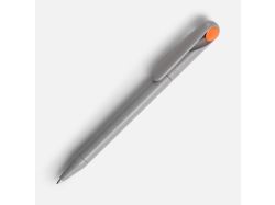 Ручка шариковая Prodir DS1 TMM Dot, серая с оранжевым