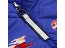 Светоотражающий брелок Flashline, серый с черным