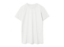 Футболка унисекс T-Bolka 160, белая (теплый оттенок)