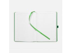 Ежедневник Favor Metal, недатированный, ярко-зеленый