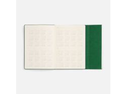 Ежедневник Petrus Flap, недатированный, зеленый