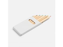 Набор цветных карандашей Pencilvania Mini, белый