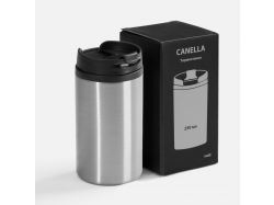 Термостакан Canella, серебристый