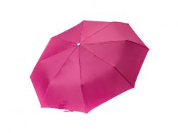 Складной механический зонт YAKU, фуксия
