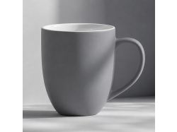 Кружка с покрытием soft-touch “Tulip Gum”, средне-серый NEW Cool gray 7C