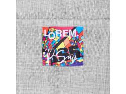 Подушка Settle In, серая