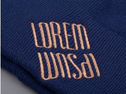 Шапка Urban Flow, темно-синий