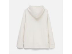 Худи унисекс H2, молочно-белое