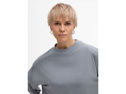 Футболка унисекс оверсайз T1, серая