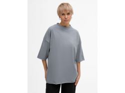 Футболка унисекс оверсайз T1, серая