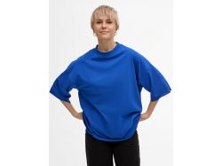 Футболка унисекс оверсайз T1, синяя