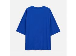 Футболка унисекс оверсайз T1, синяя
