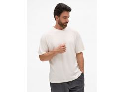 Футболка унисекс оверсайз T2, молочно-белая