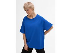 Футболка унисекс оверсайз T2, синяя