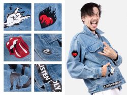 Куртка джинсовая O2, голубая