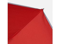 Зонт наоборот складной Futurum со светоотражающим кантом, красный