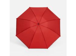 Зонт наоборот складной Futurum со светоотражающим кантом, красный