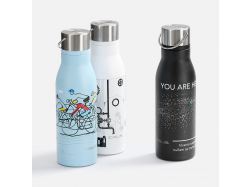 Термобутылка Tabenodo, черная