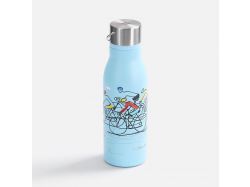 Термобутылка Tabenodo, голубая