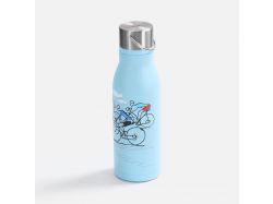 Термобутылка Tabenodo, голубая