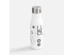 Термобутылка Tabenodo, белая