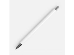 Ручка шариковая Slim Beam, белая