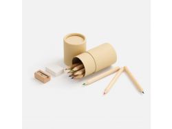 Набор цветных карандашей Pencilvania Tube Plus, крафт