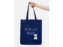 Холщовая сумка Avoska, темно-синяя (navy)