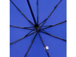 Складной зонт Dome Double с двойным куполом, синий