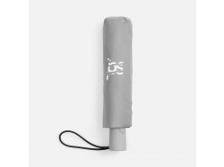 Зонт складной Hard Work с проявляющимся рисунком, серый