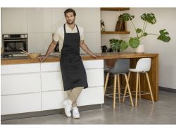 Shara 240 г/м2 Aware™ фартук из переработанного материала - Черный