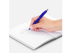 Ручка шариковая Bright Spark, синий металлик