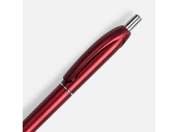 Ручка шариковая Bright Spark, красный металлик