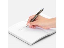 Ручка шариковая Bright Spark, серый металлик