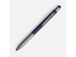 Ручка шариковая Digit Soft Touch со стилусом, синяя