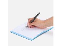 Ручка шариковая Digit Soft Touch со стилусом, серая