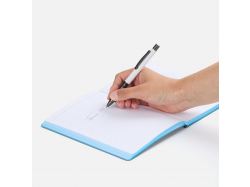 Ручка шариковая Digit Soft Touch со стилусом, белая