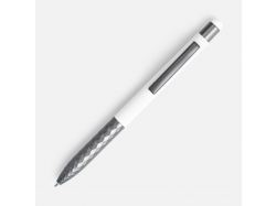 Ручка шариковая Digit Soft Touch со стилусом, белая