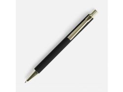 Ручка шариковая Lobby Soft Touch Gold, черная