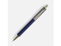 Ручка шариковая Lobby Soft Touch Gold, синяя