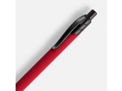 Ручка шариковая Undertone Black Soft Touch, красная