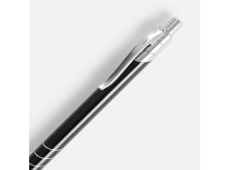 Ручка шариковая Undertone Metallic, черная