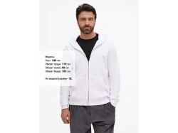 Толстовка унисекс Calipso, белая