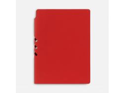 Ежедневник Flexpen Shall, недатированный, красный