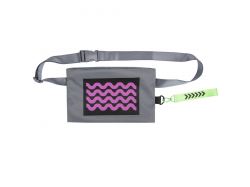 Поясная сумка W2, серая
